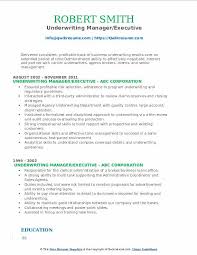 Maybe you would like to learn more about one of these? Underwriting Manager Resume Samples Qwikresume
