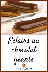 Eclairs Au Chocolat Geants La Recette Traditionnelle En 2020 Recette Dessert Rapide Recette Recette Eclair Au Chocolat