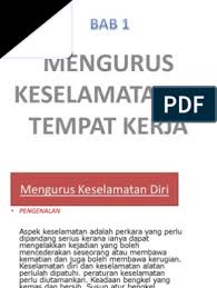 Jawapan mengurus keselamatan dan kesihatan di tempat kerja agak berbeza dengan mengurus aspek perniagaan lain. Mengurus Keselamatan Diri K