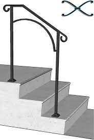 Jun 03, 2021 · die ideale pflanzzeit, in der du dein. Iron X Handrail Arch 2 Railing Rail Fits 2 Or 3 Step Ebay Outdoor Stair Railing Porch Handrails Handrail
