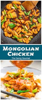 Try this mongolian chicken recipe. Mongolian Chicken The Daring Gourmet