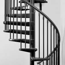 A 36 tall landing rail complete with 3/4 balusters; Metal Spiral Stairs At Rs 45000 10 Feet Ramrajatala Howrah Id 14565329862