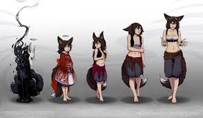 Evolution Fantasy Character Design Concept Art Characters Fox Art