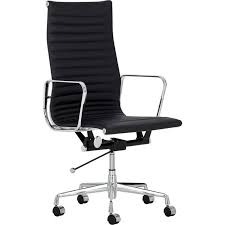 Replica Eames High Back Leather Office Chair Black Buy Boardroom Chairs Office Chair Black Office Chair Outdoor Dining Chair Cushions