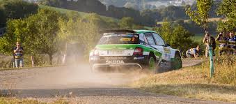 The barum czech rally zlín (also called barum rallye and barum rally zlín), is a tarmac rally held in zlín, czech republic. Photo Skoda Fabia R5 Cars At The Barum Czech Rally Zlin 2017 Skoda Motorsport