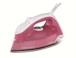 Buy Morphy Richards 300250 Dry Steam Iron Stainless Steel Soleplate 2600w Pink White Iron At Bestbuycyprus Com Steam Iron Morphy Richards Cool Things To Buy