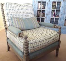 A Beautiful Bankwood Chair Custom Made By Calico Corners Main Fabric Norwood Aegean Deck Arm Pads And Welt Und Calico Corners Home Furniture Chair