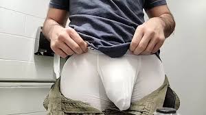 Rubbing my Massive Bulge