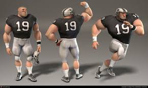 Cgtalk Nfl Player Sergio Filho 3d Nfl Nfl Players American Football Players
