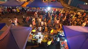 Kota kinabalu, in malaysia's sabah state, has become a favourite for chinese tourists. Kota Kinabalu Sabah Malaysia Circa February 2016 Footage Of People Visiting Chinese New Year Night Mar Travel Destination Sabah Malaysian Borneo Kota