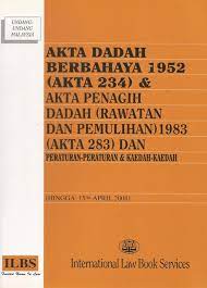 Akta dadah berbahaya adb telah dipinda pada tahun sebagai tanda dasar perangi dadah oleh. Akta Dadah Berbahaya 1952 Empire Bookstore