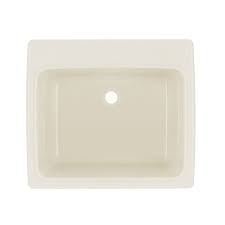 swan solid surface 25'' x 22'' drop in