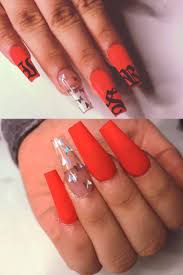Pin On College Nails Christmas red & white design source: