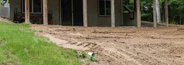 I need to regrade my backyard. Landscape Regrading Light Excavating Contractor New Paltz Masseo Landscape
