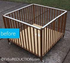 Furniture Upcycling Baby Playpen Into A Laundry Sorter Eve Of Reduction Playpen Baby Playpen Recycled House