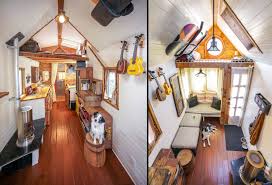 The walls and cabinets are made from knotty pine. Tiny House Materials Itemized List Of Materials And Appliances For Diyers