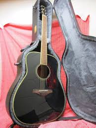 Black Yamaha Acoustic Electric Guitar Yamaha Acoustic Guitar W Tkl Case Model Fg720s Black Ready To Play Yamaha Acoustic Yamaha Acoustic Guitar Acoustic Guitar