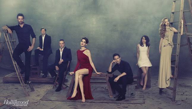 Les Miserables': Anne Hathaway, Hugh Jackman Pose for THR