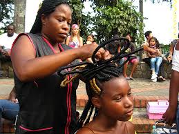 While other races can have straight, wavy, or curly strands, most black people have varying degrees of tightly curled strands. The Truth About Black Hair African Arguments