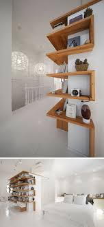 Regale Ecke Herum Bauen Holz Schlafzimmer Flur Ganz Weiss Eckregal Wohnzimmer Wohnen Regale Im Schlafzimmer