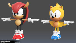 Artstation Sonic The Hedgehog Toy Assets Pt 1 Rafa Knight Sonic The Hedgehog Video Game Design Hedgehog