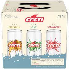 Cacti Agave Variety Seltzer 12oz 9pk Cn - Luekens Wine Spirits