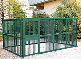 Dall'estetica gradevole, sono facilmente installabili in giardino o comunque al di fuori delle. Recinto Per Cani Modulare Checov Con Possibilita Di Piu Box