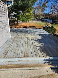 Got 1 last exterior deck painted for the season! We were able to squeeze it  in for this couple that is planning