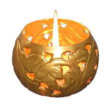 There's nothing like real candles to make the right mood. Tea Light Candle Holders Bulk Cast In Iron Golden Color Finish Cut Out Patterns Wholesale Votive