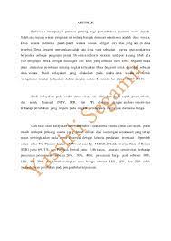 Without a tangible frame of reference, abstract nouns can be hard to pin down with grammar rules. Doc Contoh Abstrak Bahasa Indonesia Dan Inggris Yassirli Ones Academia Edu