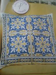 Portuguese Tile Design By Mary Hickmott Cross Stitch Chart