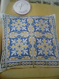 portuguese tile design by mary hickmott cross stitch chart