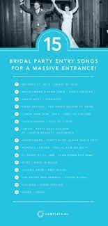15 Songs For A Massive Bridal Party Entrance Into Your Wedding Reception Here S Some Wedding Ceremony Songs Bridal Party Entrance Song Wedding Songs Reception