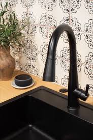 The Amber Interiors Office Kitchen Our New Delta Essa Single Handle Pull Down Kitchen Faucet With Touch20 And Amber Interiors Kitchen Makeover Delta Faucets