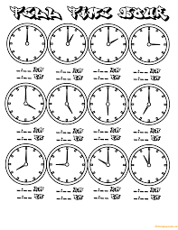 You could cut out just around the face if you want a round image to work with. Hour Clock Face Coloring Pages Clock Coloring Pages Coloring Pages For Kids And Adults