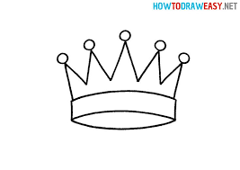 How To Draw A Queen Crown | Crown Drawing, Queen Drawing, Crown For Kids
