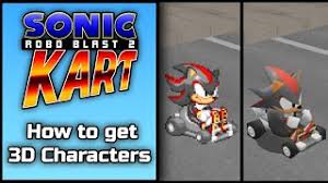 Contribute to stjr/srb2 development by creating an account on github. Sonic Robo Blast 2 Kart How To Get 3d Characters Youtube