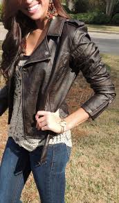 I Love This Fashion Brown Leather Jacket My Style