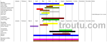 Fly Fishing Hatch Charts Trout Pro Store