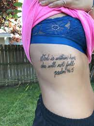 5 god is within her, she will not fall. Psalm 46 God Is Within Her She Will Not Fail Tattoo
