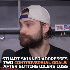 Stuart Skinner has a tough answer for 2 goals Details in the comments👇