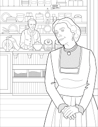 Harriet And Nels Oleson S Mercantile Colorig Page Coloring Pages Free Paper Models School Coloring Pages
