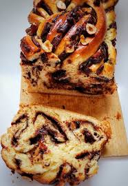 Brioche Babka Chocolat Noisette Alimentation Chocolat Noisette Gateaux Et Desserts