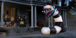 Watch tv show beetlejuice season 2 episode 1 dragster of doom online for free in hd/high quality. Esta Decoracion Inflable De Halloween Del Gusano De Arena Beetlejuice De 9 5 Pies Es Solo El Comienzo La Neta Neta