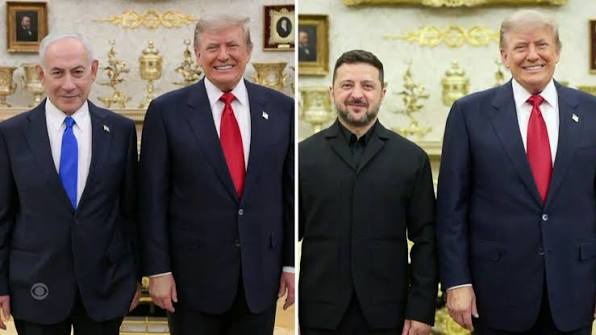 President Trump met with Israeli Prime Minister Benjamin Netanyahu at the  White House on Tuesday following a meeting with Ukraine's President  Volodymyr Zelenskyy. @nancycordes has more on the ...
