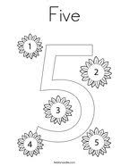 Then, they will color them in. Number 5 Coloring Pages Twisty Noodle