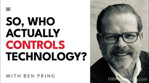 IT futurist and thought leader, Ben Pring. How should we regulate tech?