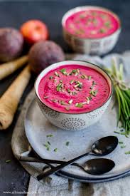 Rote Bete Suppe Mit Pastinake Und Apfel Rote Bete Suppe Pastinaken Rezepte Pastinake