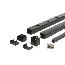 Check spelling or type a new query. Trex Signature 6 Ft X 1 75 In X 42 In Charcoal Black Aluminum Deck Stair Rail Kit Square Balusters Included Assembly Required In The Deck Railing Department At Lowes Com