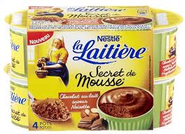 Nestle La Laitiere Mousse Google Da Ara Nourriture Noisette Mousse